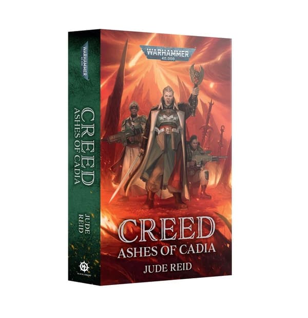 NY! Creed: Ashes of Cadia (Paperback) En Astra Militarum-roman av Jude Reid.