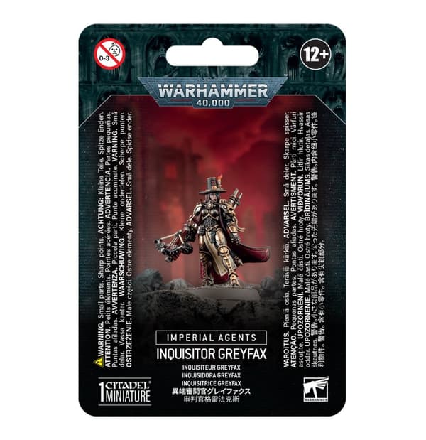 NY! Imperial Agents Inquisitor Greyfax Warhammer 40 000
