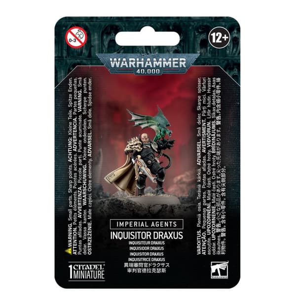 NY! Imperial Agents Inquisitor Draxus Warhammer 40 000