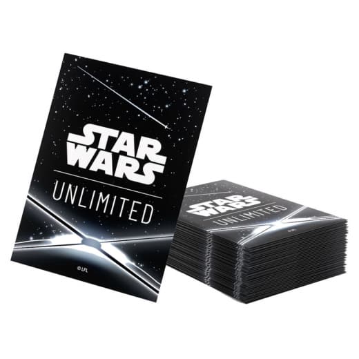 GameGenic Art Sleeves 64 x 90 mm - Star Wars Card Back Black