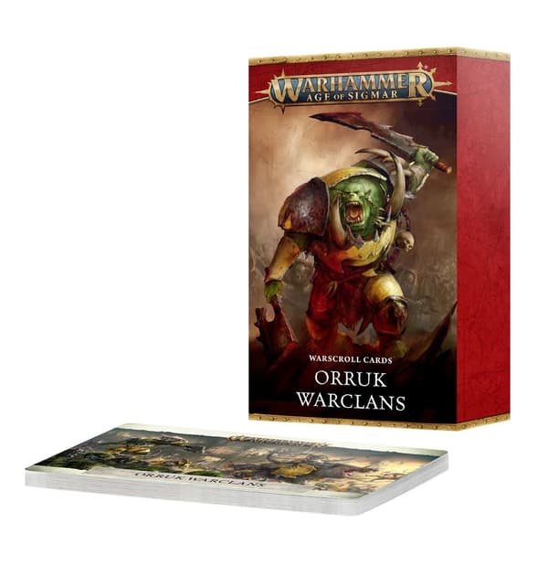 NY! Warscroll Cards Orruk Warclans Warhammer Age of Sigmar
