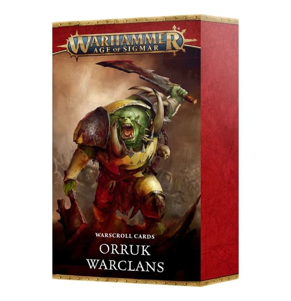 NY! Warscroll Cards Orruk Warclans Warhammer Age of Sigmar