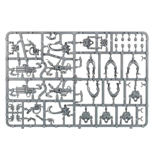 NY! Warhammer 40 000 Necrons Immortals 5 minitaures