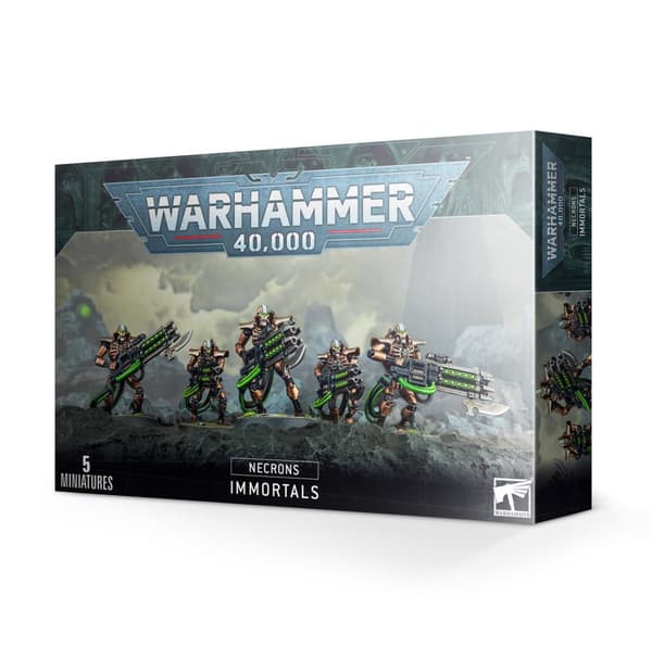 NY! Warhammer 40 000 Necrons Immortals 5 minitaures