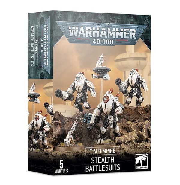 NY! Warhammer 40 000 Táu Empire Stealth Battlesuits