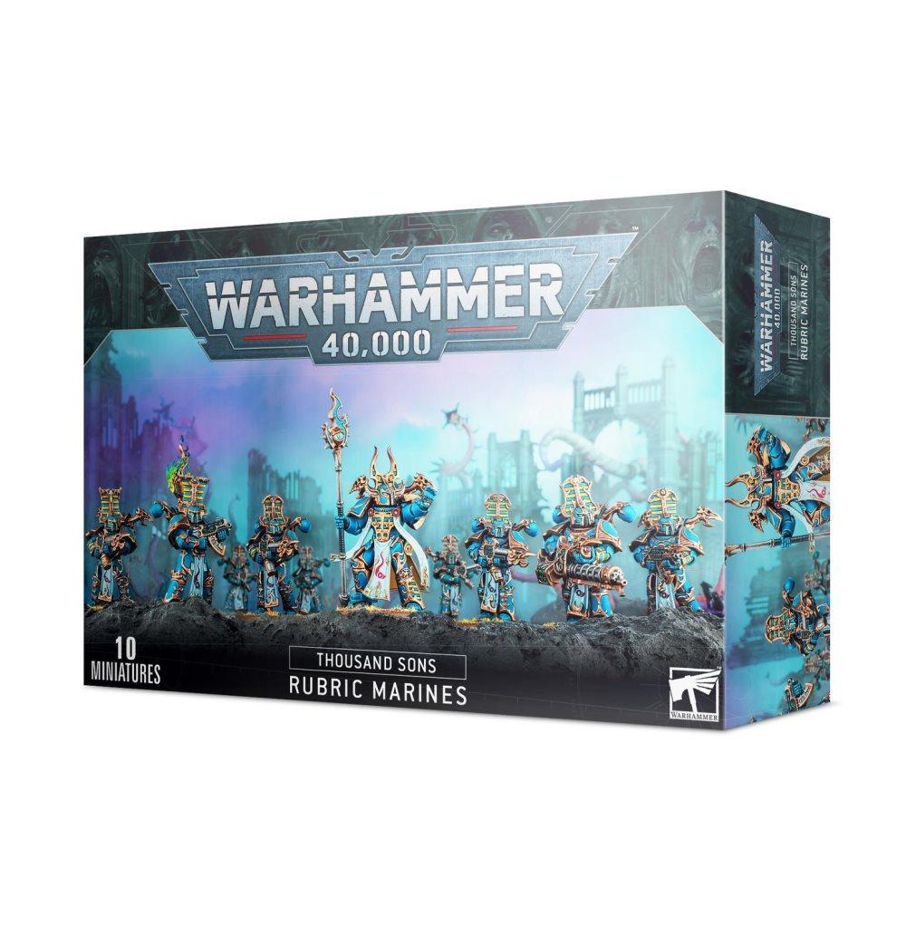 NY! Thousand Sons Rubric Marines Warhammer 40 000 10 Miniatures