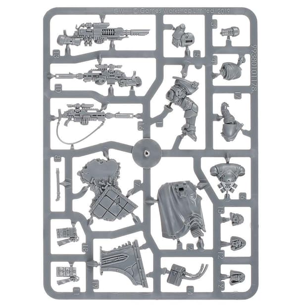 NY! Space Marines Primaris Eliminators Warhammer 40 000  3 miniatures