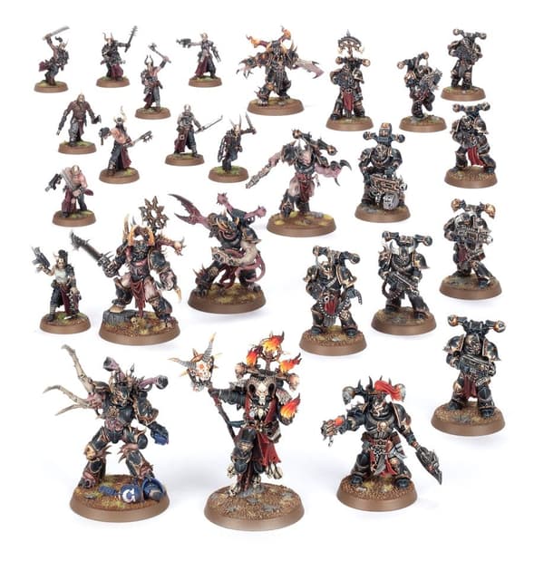 NY! Combat Patrol Chaos SPace Marines Warhammer 40 000