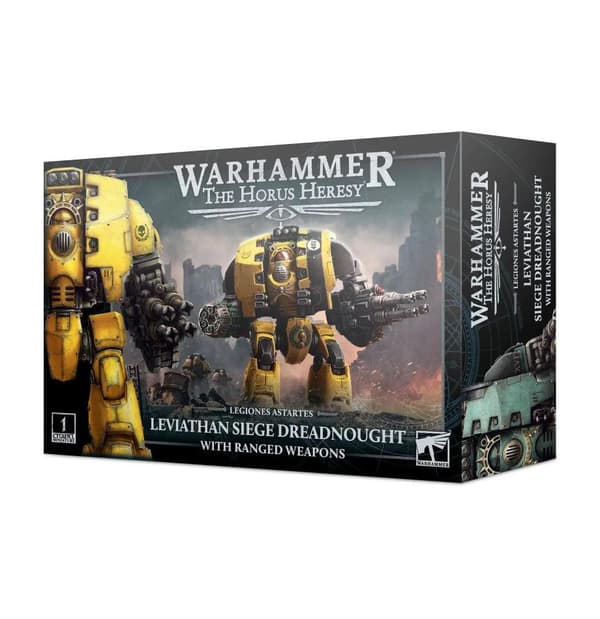 NY! Leviathan Siege Dreadnought with Ranged Weapons Warhammer The Horus Heresy