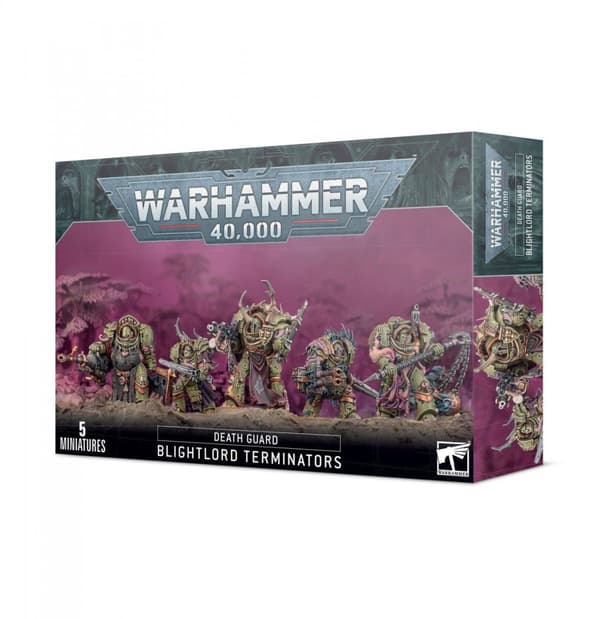 NY! Warhammer 40 000 Death Guard Blightlord Terminators