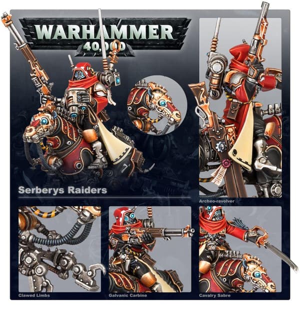 NY! Serberys Raiders Adeptus Mechanicus Warhammer 40 000