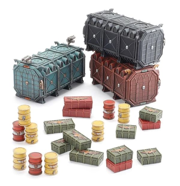 NY! Battlezone: Manufactorum – Munitorum Armoured Containers