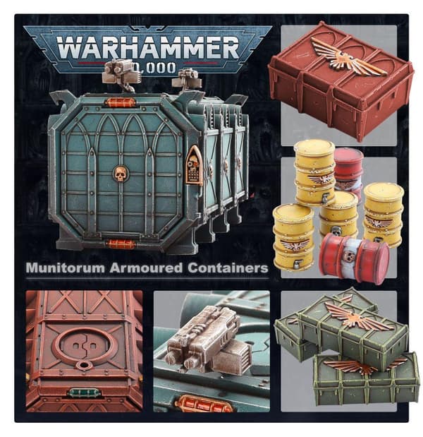 NY! Battlezone: Manufactorum – Munitorum Armoured Containers