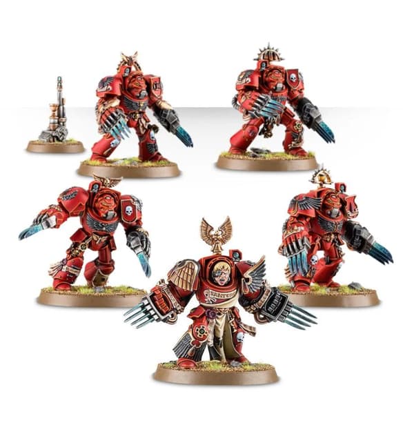 NY! Blood Angels Terminator Assault Squad Warhammer 40 000