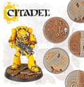 Miniatyrbild 2 av 2: NY! Sector Imperialis 32mm Round Bases Citadel Warhammer