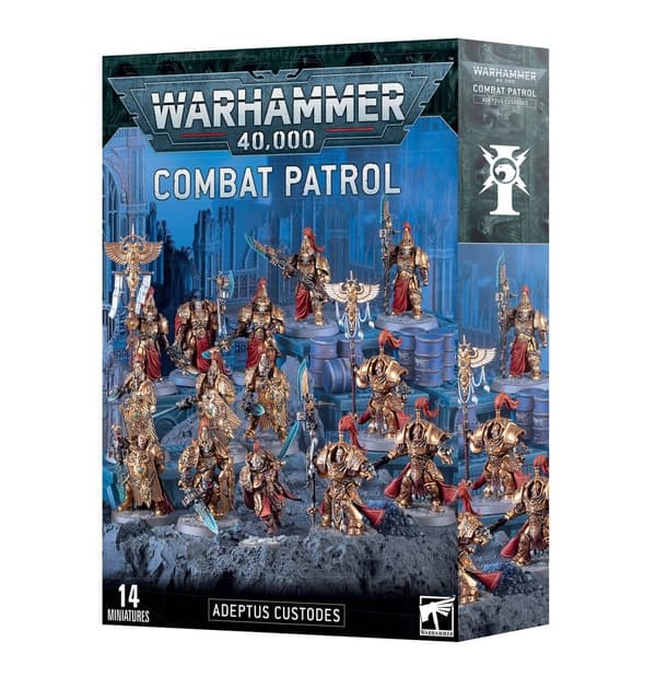 NY! Combat Patrol: Adeptus Custodes Warhammer 40 000 Games Workshop
