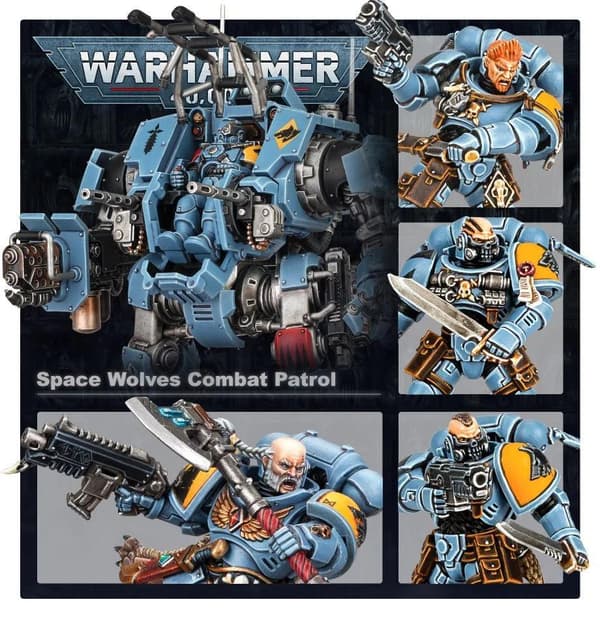 Combat Patrol: Space Wolves – Warhammer 40 000