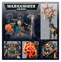 Miniatyrbild 3 av 3: NY! Chaos Space Marines Sorcerer Warhammer 40 000