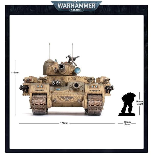 NY! Baneblade Astra Militarum Warhammer 40 000