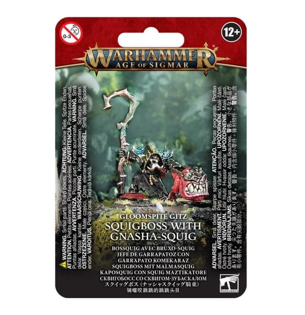 NY! Squigboss with Gnasha-squig Warhammer Age of Sigmar