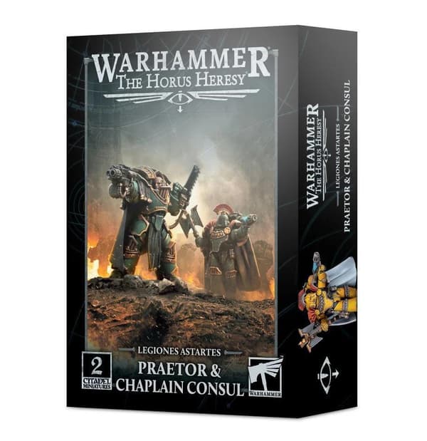 NY! Legion Cataphractii Praetor & Chaplain Consul Warhammer The Horus Heresy