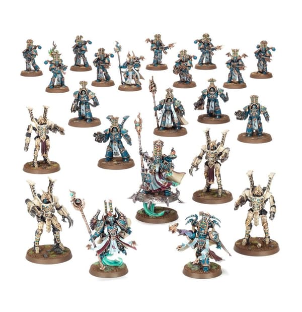 NY! Thousand Sons Battleforce Warpflame Thrallband Warhammer 40 000