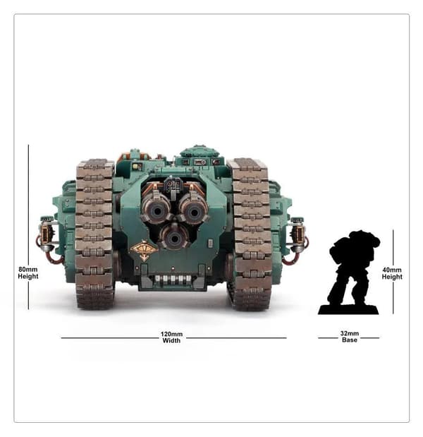 NY! Cerberus Heavy Tank The Horus Heresy: Legiones Astartes