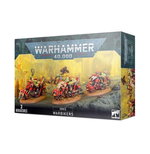 NY! Orks Warbikers Warbiker mob Warhammer 40 000