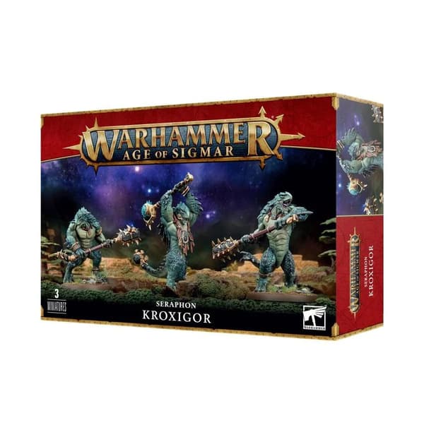 NY! Kroxigor Seraphon Warhammer Age of Sigmar