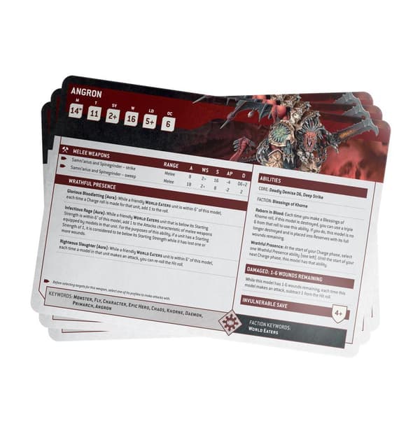 Index: World Eaters Warhammer 40 000