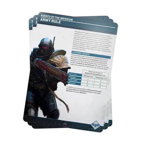 Index: Imperial Agents Warhammer 40 000