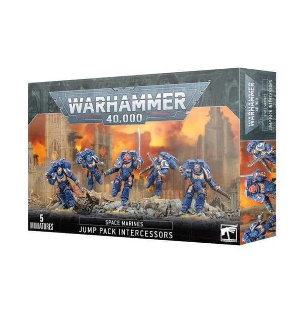 NY! Jump Pack Intercessors Space Marines Warhammer 40 000