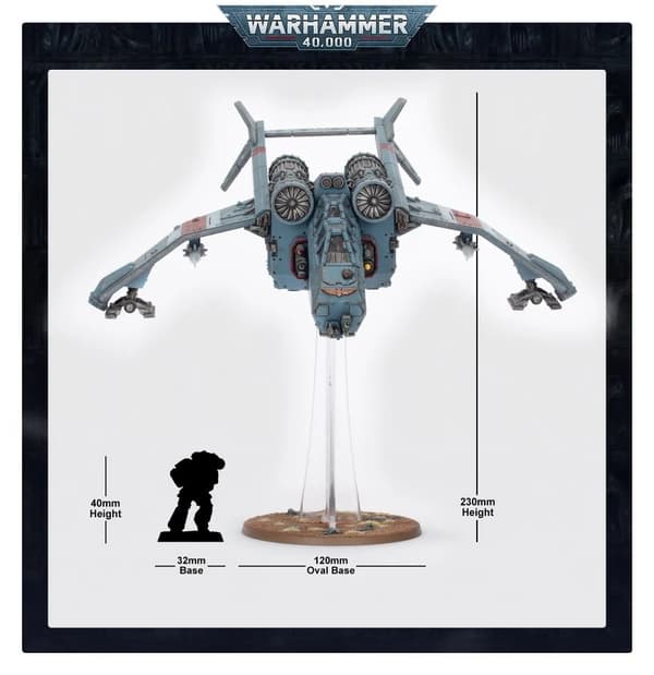 NY! Valkyrie Astra Militarum Warhammer 40 000 Gaunts Ghosts