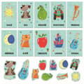 Miniatyrbild 3 av 4: HEADU Montessori Baby Flashcards (In Lithuanian lang.)