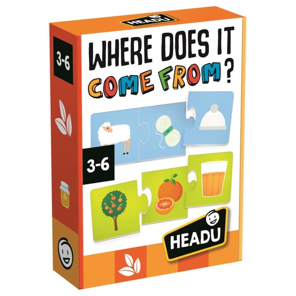 HEADU Where Does It Come From, educative game