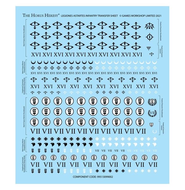 NY! MKIII Tactical Squad Legiones Astartes Horus Heresy Warhammer