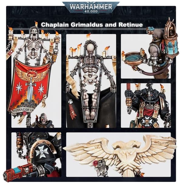 NY! Chaplain Grimaldus & Retinue Black Templars
