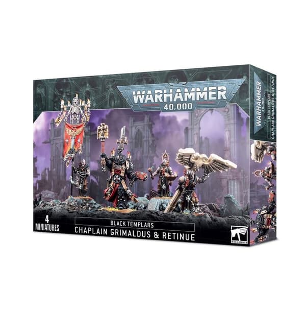 NY! Chaplain Grimaldus & Retinue Black Templars