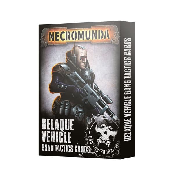 NY! Necromunda: Delaque Vehicle Gang Tactics Cards