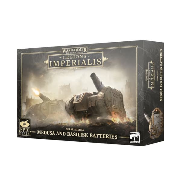 NY! Medusa and Baselisk Batteries Legion Imperialis Horus Heresy Epic scale