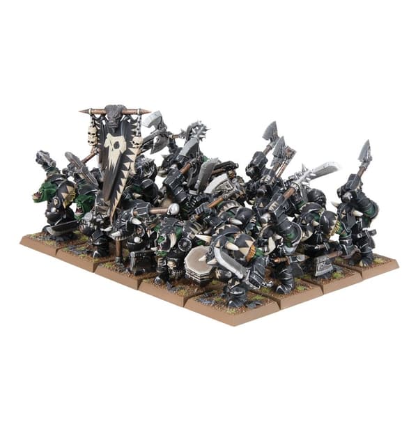 NY! Black orc Mob Orc & Goblin Tribes The Old World Warhammer Fantasy