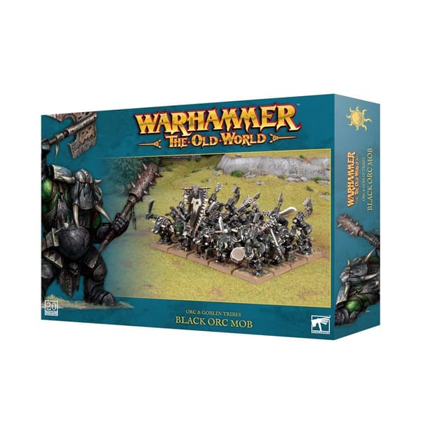 NY! Black orc Mob Orc & Goblin Tribes The Old World Warhammer Fantasy