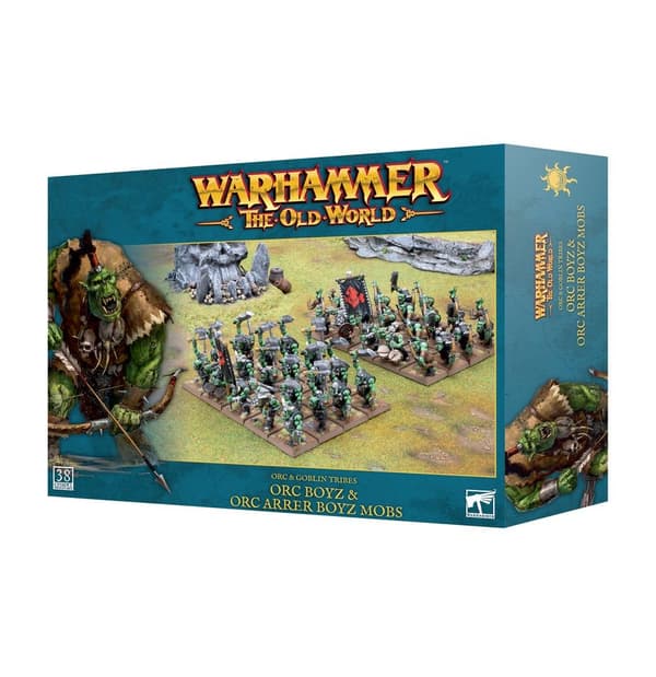 NY! Orc Boyz & Orc arrer Boyz Mob Orc & Goblin Tribes The Old World Warhammer