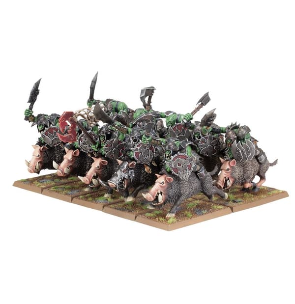 NY! Orc Boar Boyz Mob Orc & Goblin Tribes The Old World Warhammer