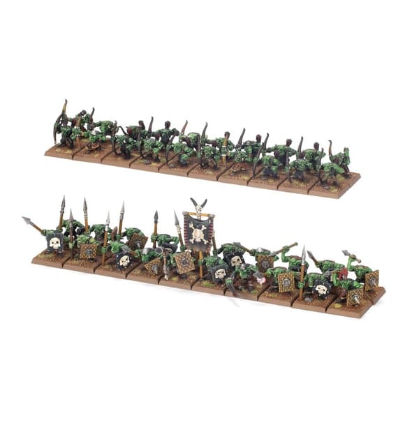 NY! Goblin Mob Orc & Goblin Tribes The Old World Warhammer