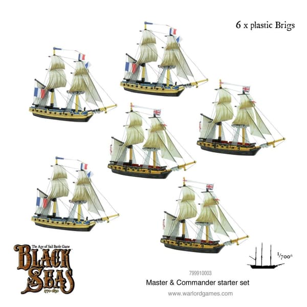 NY! Master & Commander Starter Set Warlord Games
