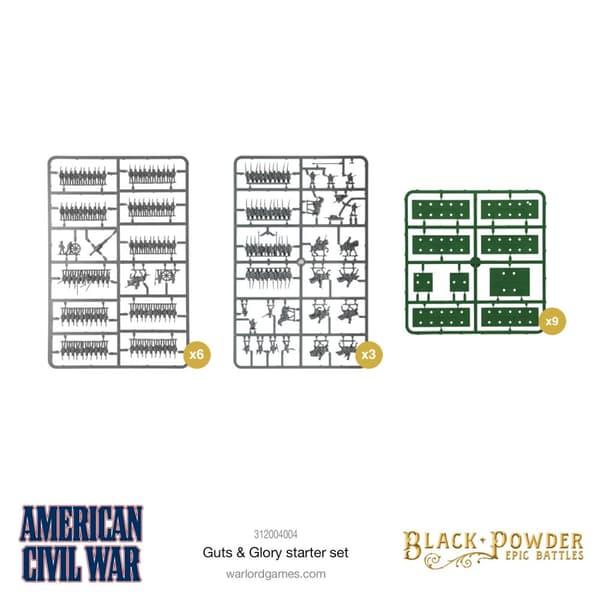 NY! Black Powder Epic Battles: ACW - Guts & Glory starter set  Warlord Games