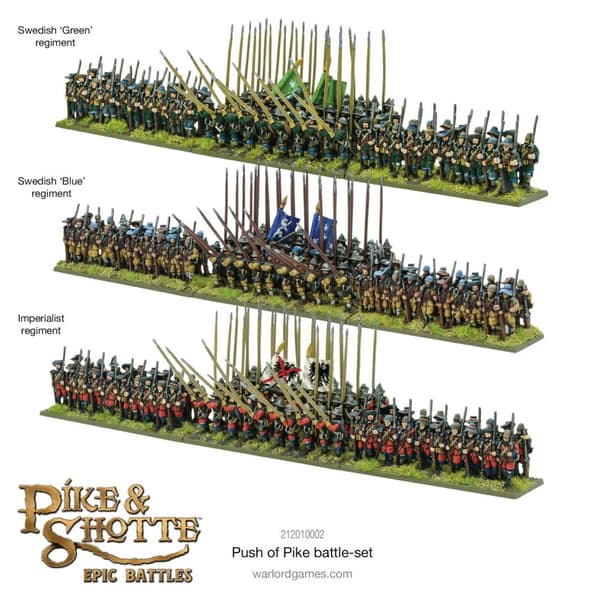 NY! Pike & Shotte Epic Battles - Push of Pike starter-set Warlord Games