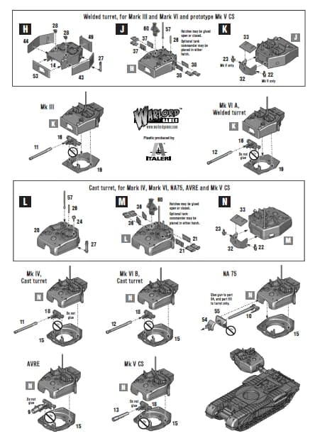 NY! Churchill Tank (Plastic) - Bolt Action Warlord Games