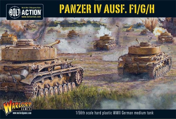 NY! German Panzer IV Ausf. F1/G/H (plastic) - Bolt Action Warlord Games